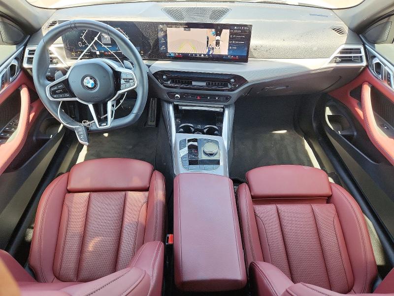 2025 BMW 4er VIN WBA33DB08SCT93656 COPART salvage auction — FRONT END, Ca - Salvage Certificate, sold $22,100 on 2026-07-15 (photo 8)