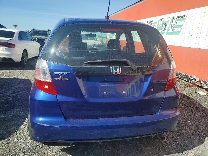 2013 Honda Fit VIN LUCGE8H36D3007502 COPART salvage auction — FRONT END, Qc - Irrecuperable, sold $200 on 2026-07-07 (photo 6)