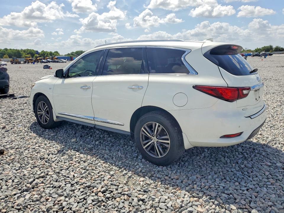 2019 Infiniti VIN 5N1DL0MN8KC519891 COPART salvage auction — FRONT END, FL, sold $20 on 2026-07-21 (photo 2)