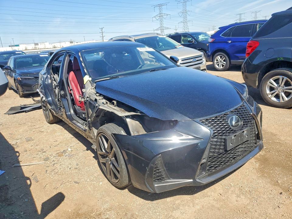 2020 Lexus Is VIN JTHG81F27L5041754 COPART salvage auction — SIDE, Il - Salvage Certificate, sold $4,800 on 2026-07-16 (photo 4)