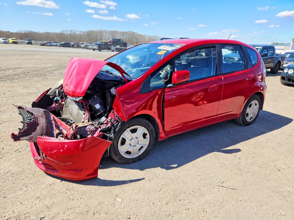 2013 Honda Fit VIN JHMGE8H31DC003313 COPART salvage auction — FRONT END, Ma - Cert Of Title-Salvg Parts Only, sold $125 on 2026-07-29 (photo 1)