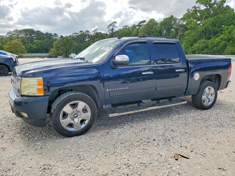 2007 Chevrolet Silverado VIN 3GCEC13J67G507143 COPART salvage auction — REAR END, TX - CERTIFICATE OF TITLE, sold $1,650 on 2026-07-02 (photo 1)
