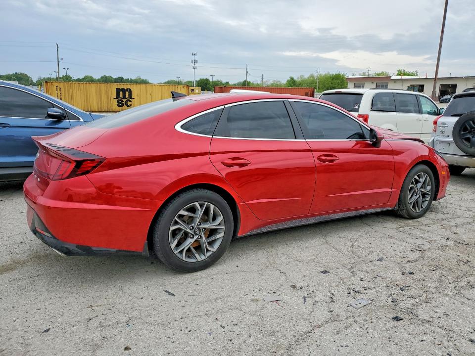 2020 Hyundai Sonata VIN 5NPEL4JA2LH058985 COPART salvage auction — FRONT END, In - Cert Of Title-Salvage Title, sold $2,300 on 2026-07-10 (photo 3)