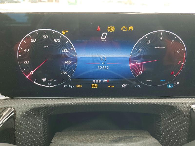 2025 Mercedes-benz Cla-klasse VIN W1K5J4GB5SN522605 COPART salvage auction — Mechanical, CA - CERTIFICATE OF TITLE (P), sold $26,250 on 2026-04-20 (photo 9)