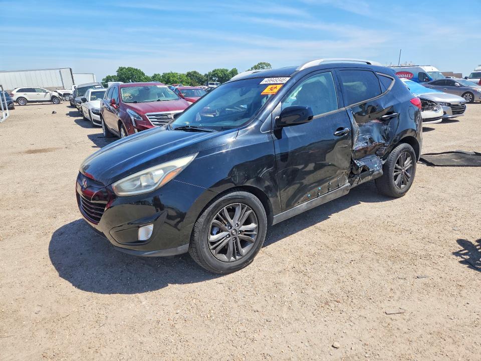 2015 Hyundai VIN KM8JU3AG4FU063508 COPART salvage auction — SIDE, Fl - Cert Of Title Slvg Rebuildable, sold $425 on 2026-07-16 (photo 1)