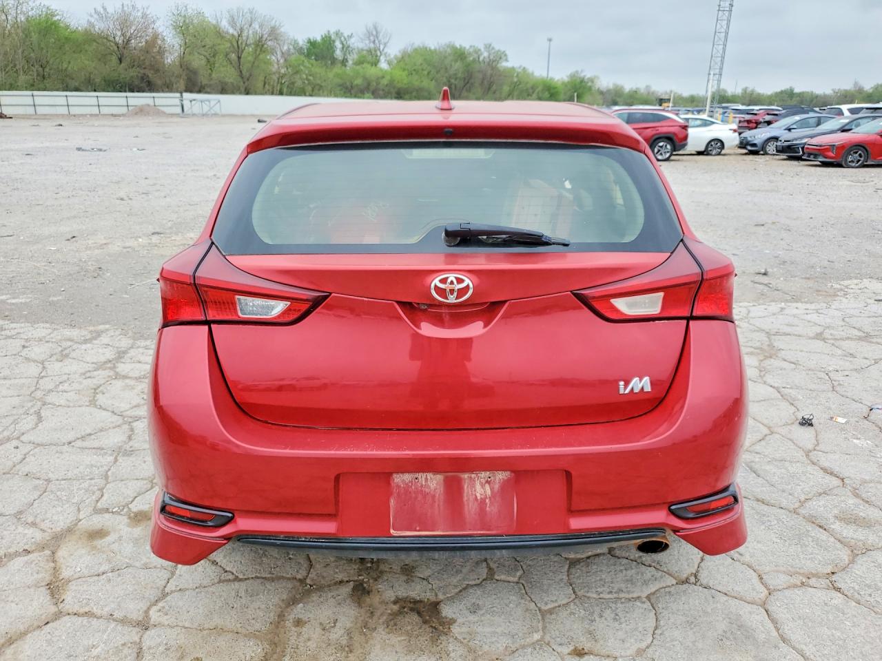 2017 Toyota Corolla VIN JTNKARJE4HJ538982 COPART salvage auction — All Over, OK - CERT OF TITLE-SALVAGE, sold $1,600 on 2026-07-09 (photo 6)