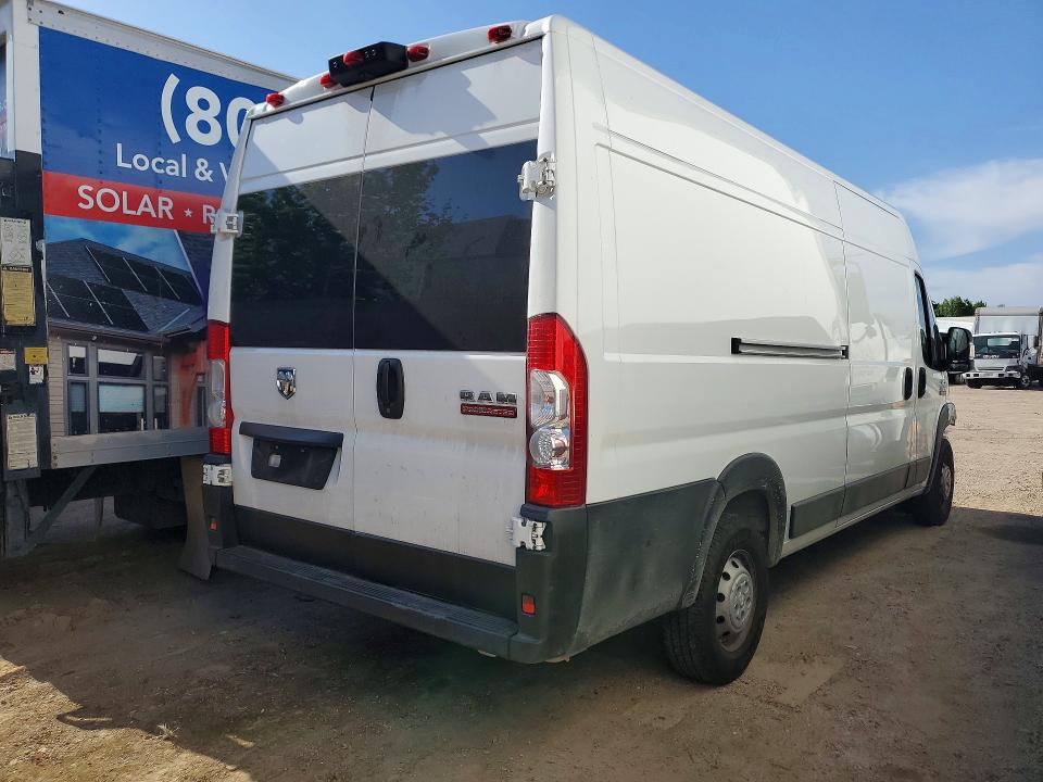 2022 Ram Promaster city VIN 3C6MRVJG0NE115512 COPART salvage auction — FRONT END, Ca - Salvage Certificate (P), sold $925 on 2026-07-09 (photo 3)