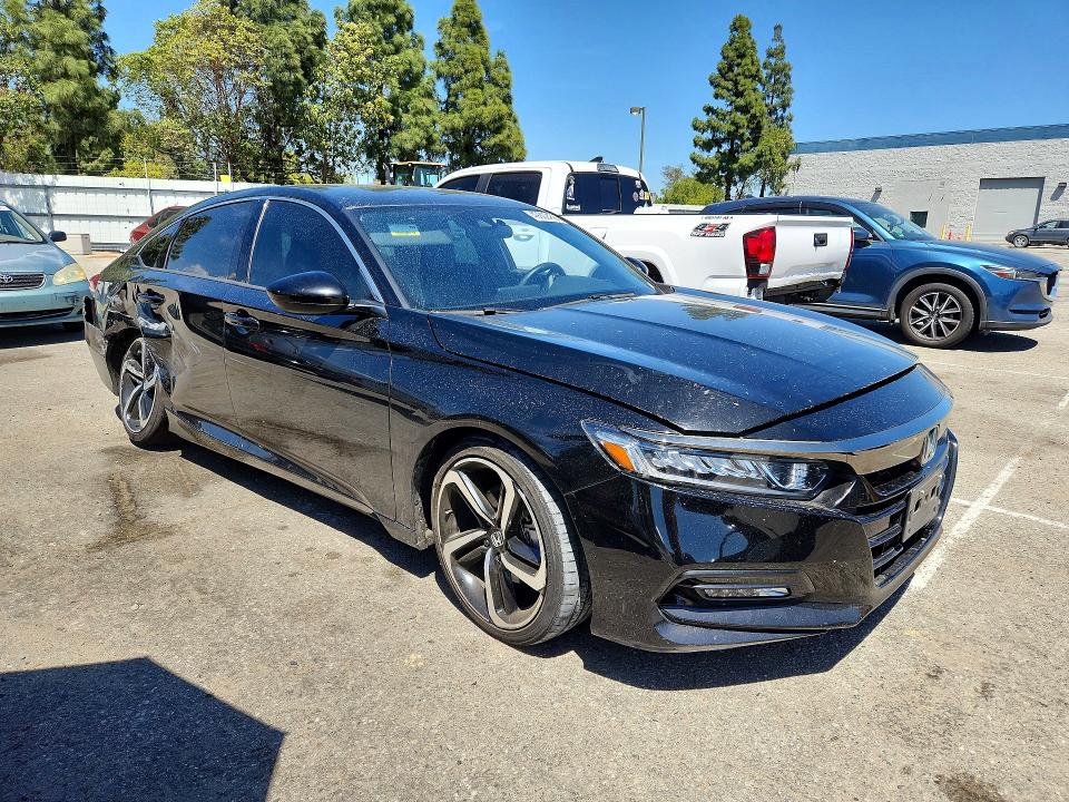 2020 Honda Accord VIN 1HGCV1F32LA139987 COPART salvage auction — SIDE, CA - SALVAGE CERTIFICATE, sold $8,800 on 2026-07-30 (photo 4)