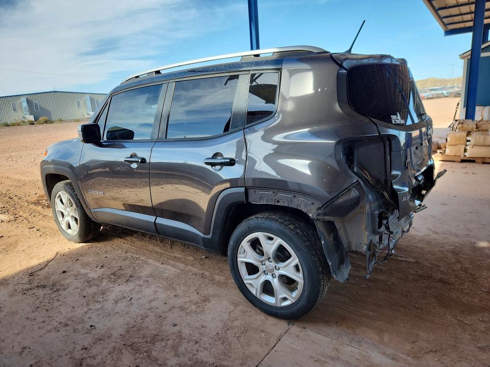 2016 Jeep Renegade VIN ZACCJBDT5GPD39416 COPART salvage auction — REAR END, Az - Cert Of Title - Salvage, sold $2,750 on 2026-07-14 (photo 2)