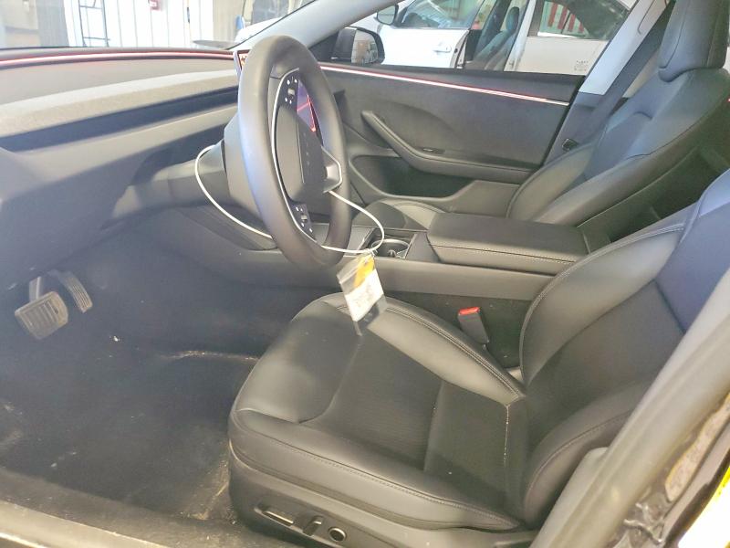 2025 Tesla Model 3 VIN 5YJ3E1EB7SF023312 COPART salvage auction — FRONT END, MN - CERT OF TITLE-SALVAGE, sold $14,200 on 2026-07-07 (photo 7)