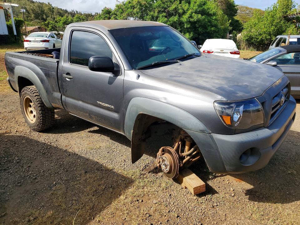2009 Toyota Tacoma VIN 5TEPX42N09Z611105 COPART salvage auction — UNDERCARRIAGE, Hi - Certificate Of Salvage, sold $1,500 on 2026-07-27 (photo 4)