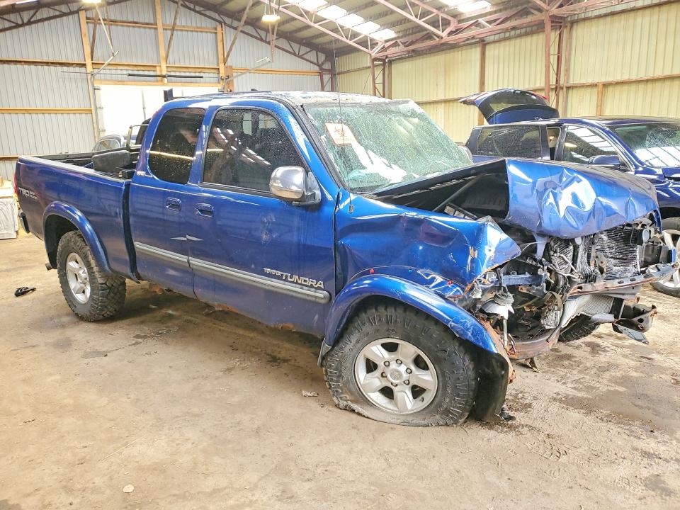 2005 Toyota Tundra VIN 5TBBT44105S462176 COPART salvage auction — FRONT END, On - Permit Irrepairable, sold $975 on 2026-07-14 (photo 4)
