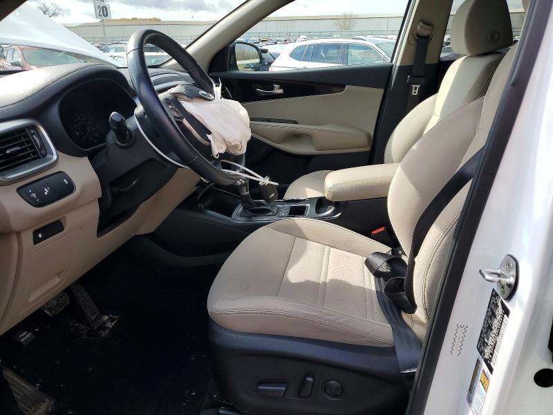 2020 Kia Sorento VIN 5XYPGDA59LG659771 COPART salvage auction — FRONT END, Mi - Cert Of Title-Salvage Vehicle, sold $2,400 on 2026-07-22 (photo 7)