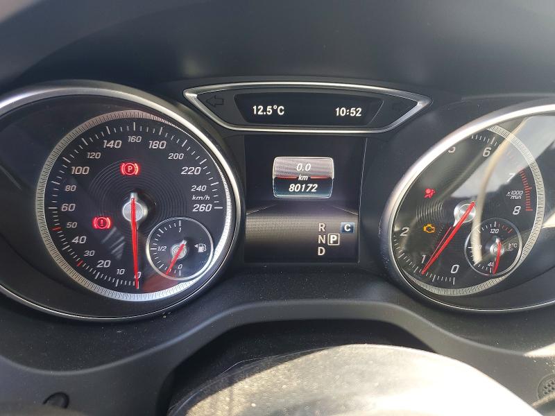 2018 Mercedes-benz VIN WDDSJ4GB3JN562277 COPART salvage auction — FRONT END, AB - BOS - SALVAGE, sold $3,950 on 2026-07-16 (photo 9)