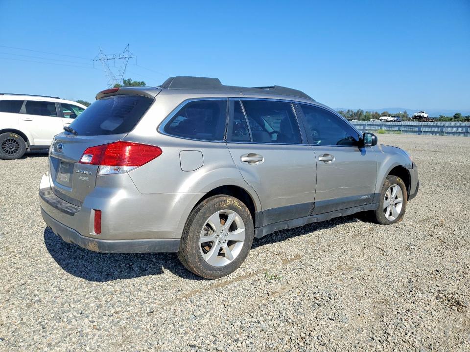 2014 Subaru Outback VIN 4S4BRBAC3E3299763 COPART salvage auction — UNDERCARRIAGE, Ca - Salvage Certificate, sold $350 on 2026-07-10 (photo 3)