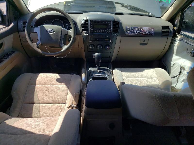 2008 Kia Sorento VIN KNDJD735785811947 COPART salvage auction — FRONT END, Ca - Salvage Certificate, sold $450 on 2026-07-15 (photo 8)