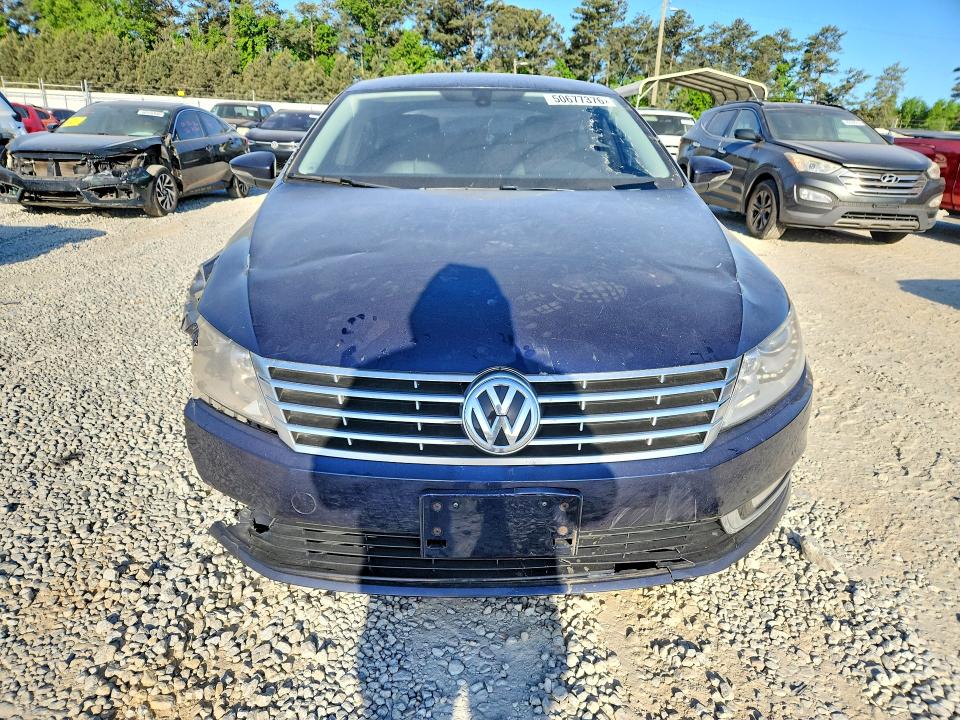 2013 Volkswagen Passat cc VIN WVWBP7AN8DE506689 COPART salvage auction — FRONT END, Salvage Title, sold $250 on 2026-07-30 (photo 5)