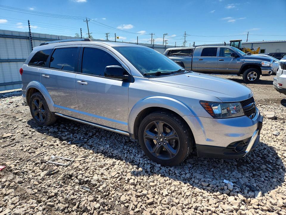 2018 Dodge Journey VIN 3C4PDCGG2JT448784 COPART salvage auction — HAIL, Il - Salvage Certificate, sold $1,450 on 2026-07-03 (photo 4)