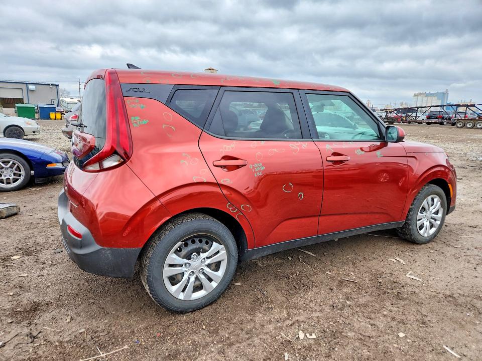 2021 Kia Soul VIN KNDJ23AU1M7791363 COPART salvage auction — HAIL, Il - Salvage Certificate, sold $2,650 on 2026-07-10 (photo 3)