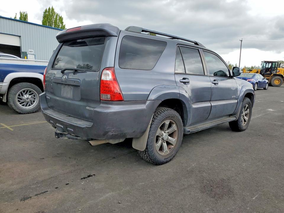 2006 Toyota 4runner VIN JTEZT17R260026418 COPART salvage auction — REAR END, Or - Salvage Title Certificate, sold $3,050 on 2026-07-06 (photo 3)