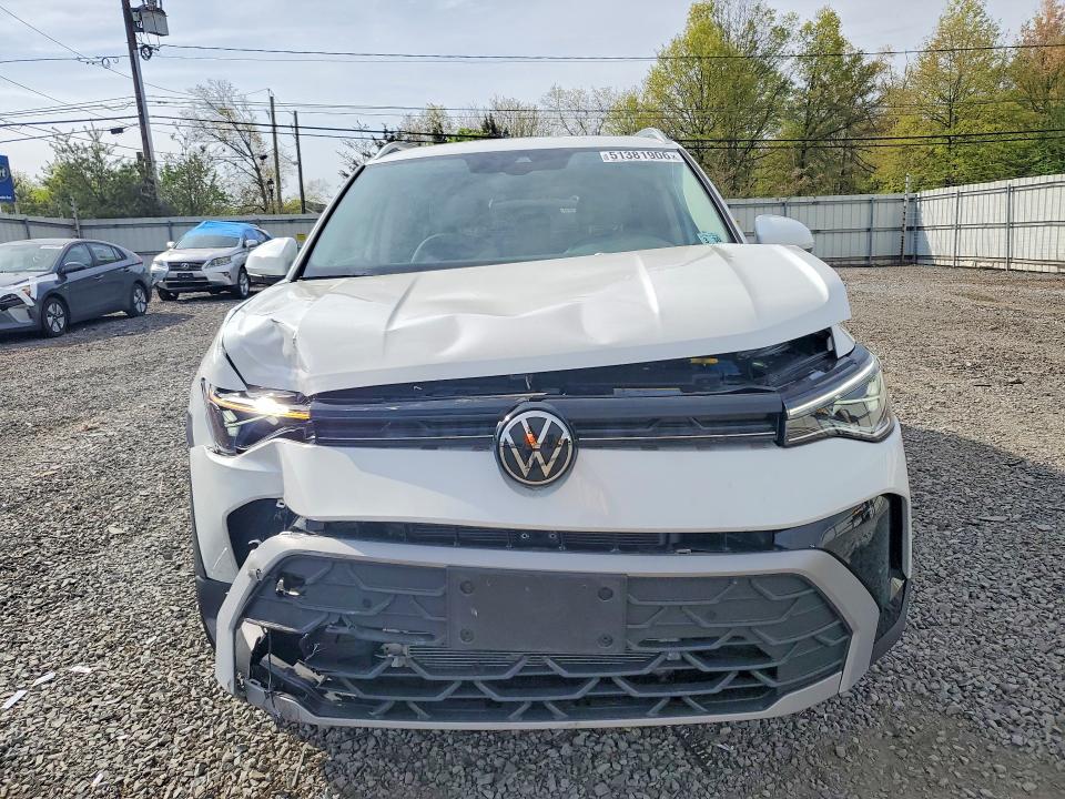 2025 Volkswagen Taos VIN 3VVVC7B2XSM005499 COPART salvage auction — FRONT END, Nj - Cert Of Title-Salvage, sold $9,300 on 2026-07-17 (photo 5)