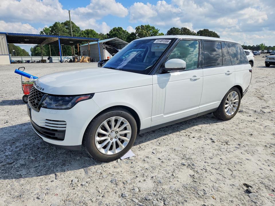 2021 Land rover RANGE ROVER VIN SALGR2SU3MA423065 COPART salvage auction — REAR END, Ga - Cert Of Title-Salvage, sold $18,500 on 2026-07-27 (photo 1)