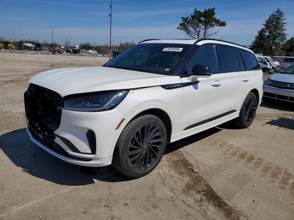 2025 Lincoln Aviator VIN 5LM5J7XC9SGL04927 — COPART salvage auction photo