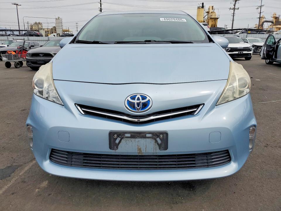 2012 Toyota Prius VIN JTDZN3EU6C3133841 COPART salvage auction — REAR END, Ca - Salvage Certificate, sold $3,600 on 2026-07-20 (photo 5)