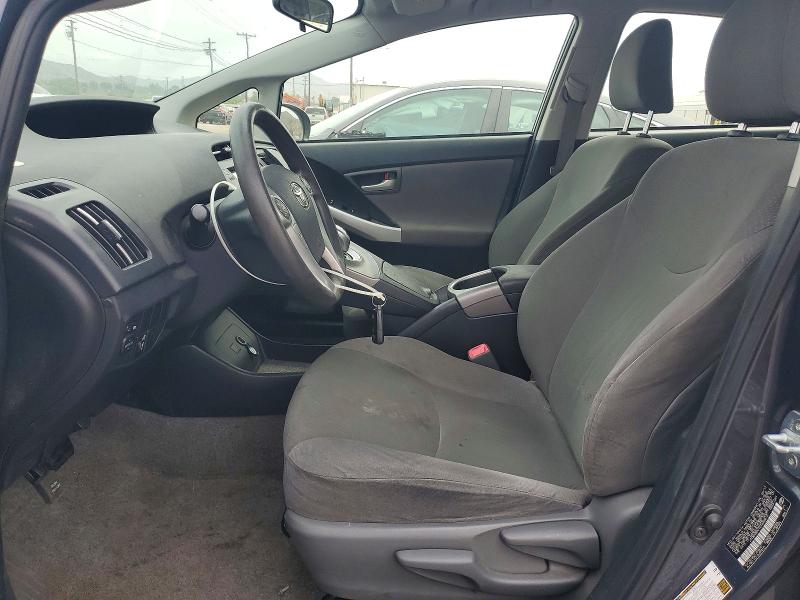 2013 Toyota Prius VIN JTDKN3DU1D1698613 COPART salvage auction — REAR END, Ca - Salvage Certificate, sold $950 on 2026-07-23 (photo 7)