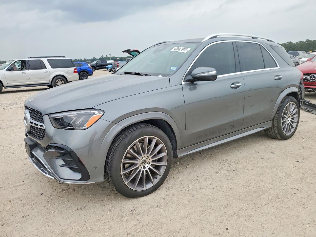 2025 Mercedes-Benz GLE-Class VIN 4JGFB4EBXSB494439 COPART salvage auction — Rear End, TX - SALVAGE VEHICLE TITLE, sold $32,500 on 2026-06-30 (photo 1)