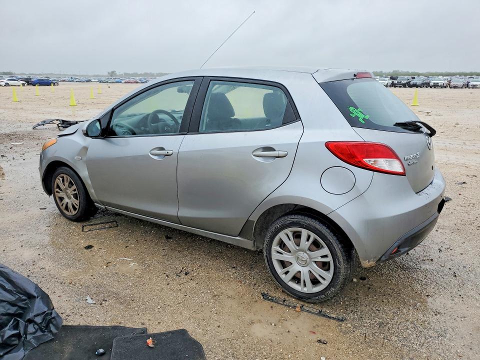 2013 Mazda 2 VIN JM1DE1KY6D0161924 COPART salvage auction — FRONT END, Tx - Salvage Vehicle Title, sold $700 on 2026-07-02 (photo 2)