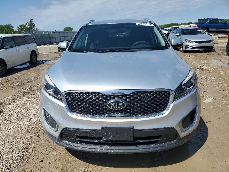 2018 Kia Sorento VIN 5XYPG4A38JG407098 COPART salvage auction — HAIL, Ks - Certificate Of Title, sold $500 on 2026-07-28 (photo 5)
