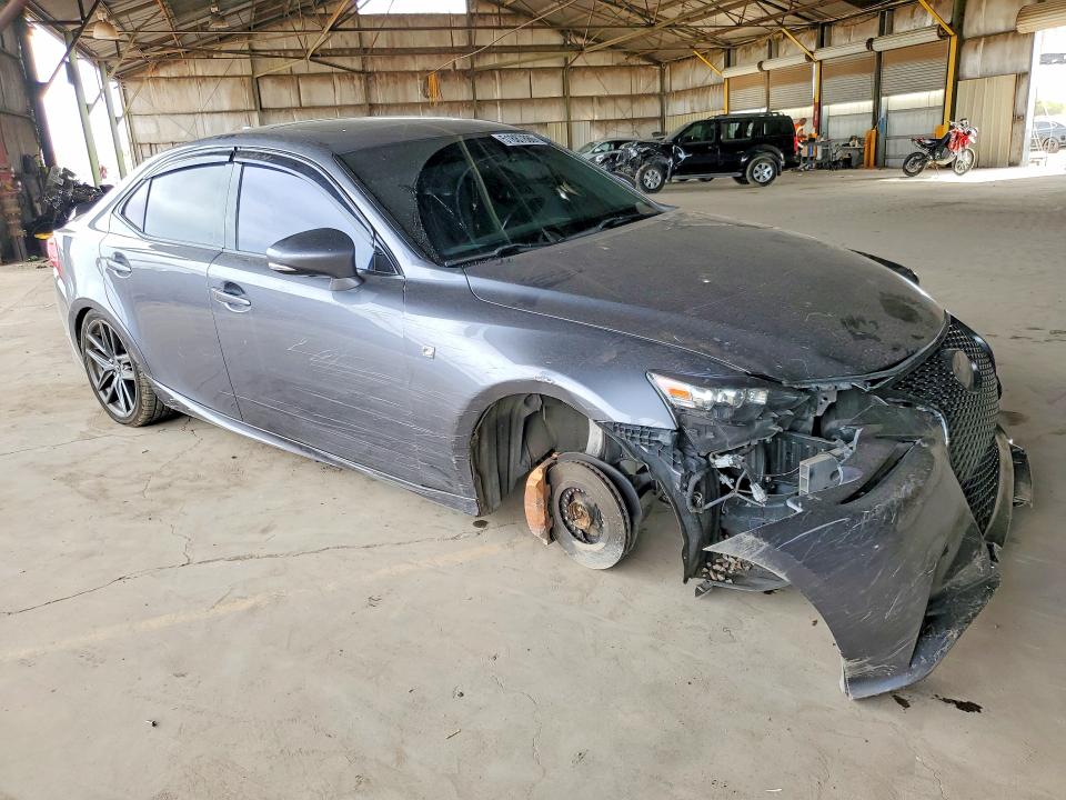 2015 Lexus Is VIN JTHBE1D23F5019504 COPART salvage auction — FRONT END, Az - Cert Of Title - Salvage, sold $6,100 on 2026-07-06 (photo 4)