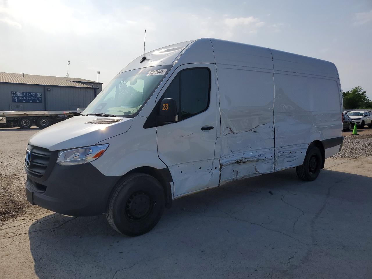 2025 Mercedes Benz Sprinter 2500 VIN W1Y4KCHY2ST210491 — COPART salvage auction photo