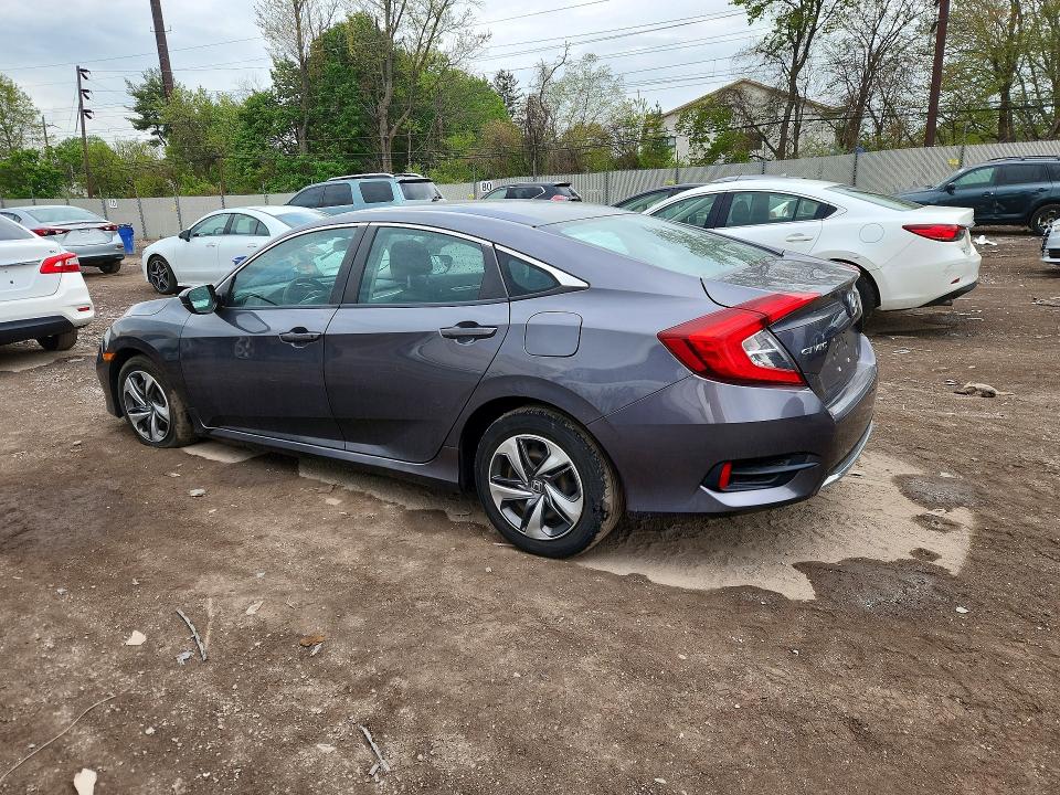 2019 Honda Civic VIN 2HGFC2F6XKH566739 COPART salvage auction — MINOR DENT/SCRATCHES, Pa - Cert Of Title, sold $3,800 on 2026-08-26 (photo 2)