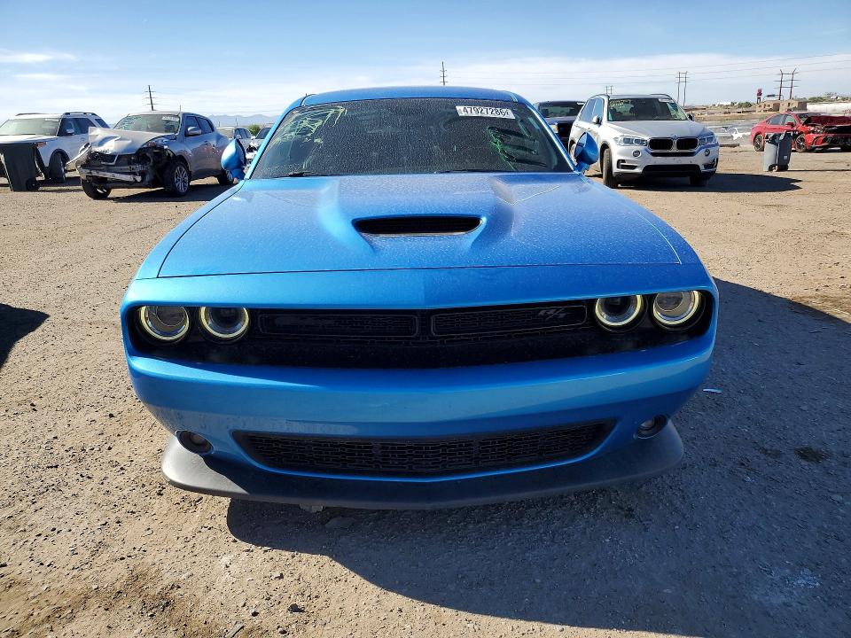 2019 Dodge Challenger VIN 2C3CDZBT5KH607172 COPART salvage auction — REAR END, Salvage Title, sold $11,200 on 2026-07-31 (photo 5)
