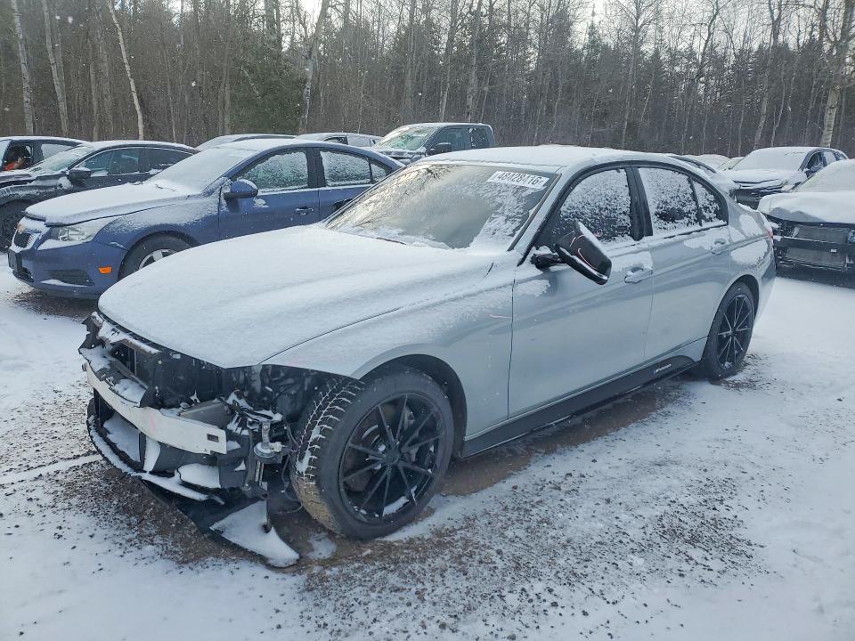 2016 BMW 3er VIN WBA8B7C56GK702896 COPART salvage auction — FRONT END, Salvage Title, sold $8,500 on 2026-07-14 (photo 1)