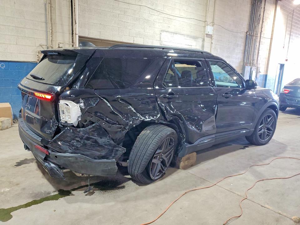 2025 Ford Explorer VIN 1FMWK8GC1SGB17417 COPART salvage auction — SIDE, Mi - Certificate Of Title, sold $17,700 on 2026-07-02 (photo 3)