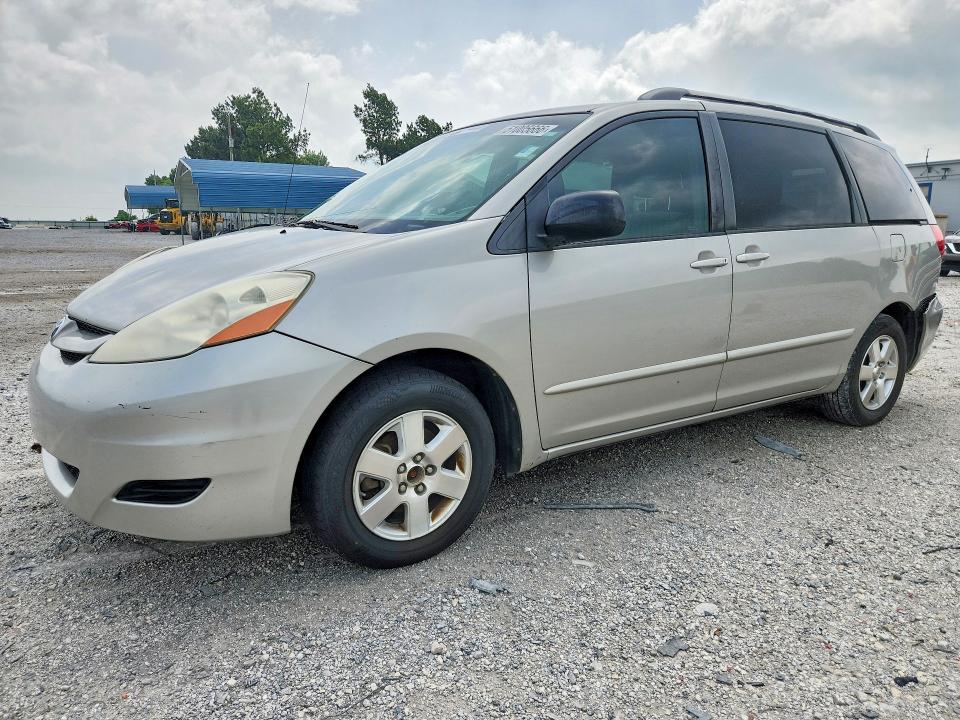 2008 Toyota Sienna VIN 5TDZK23C78S212518 COPART salvage auction — REAR END, Ar - Cert Of Title-Salvage, sold $825 on 2026-07-08 (photo 1)