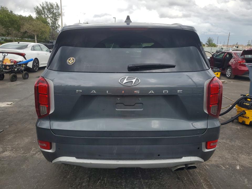 2022 Hyundai Palisade VIN KM8R44HE2NU355718 COPART salvage auction — FRONT END, Fl - Certificate Of Destruction, sold $6,100 on 2026-07-13 (photo 6)