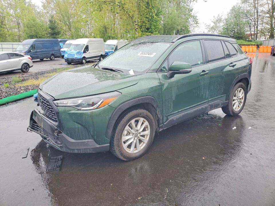 2022 Toyota Corolla cross VIN 7MUBAABGXNV027755 COPART salvage auction — FRONT END, Id - Salvage Certificate Of Title, sold $5,800 on 2026-07-06 (photo 1)