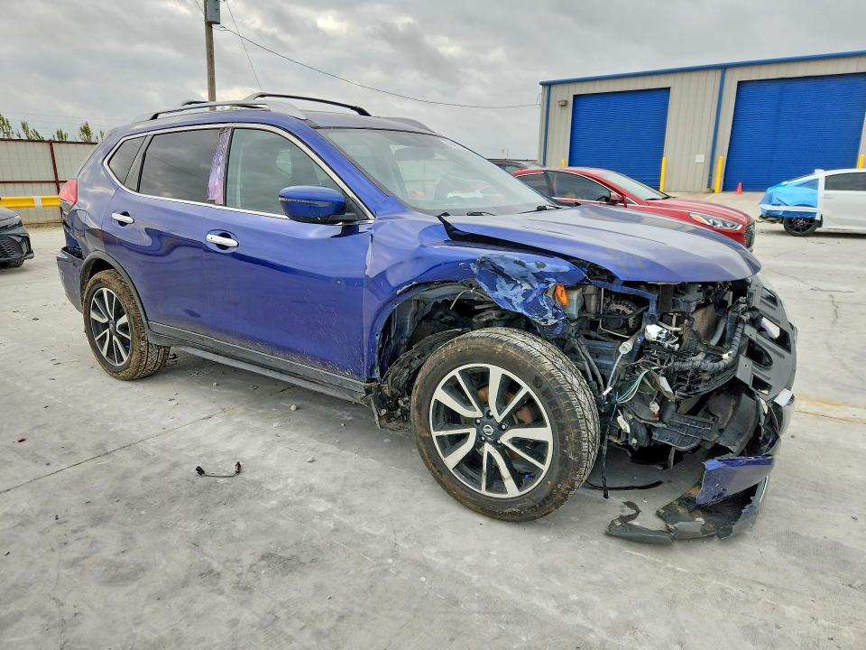 2017 Nissan Rogue VIN JN8AT2MV4HW024490 COPART salvage auction — FRONT END, Tx - Salvage Vehicle Title, sold $1,500 on 2026-07-07 (photo 4)