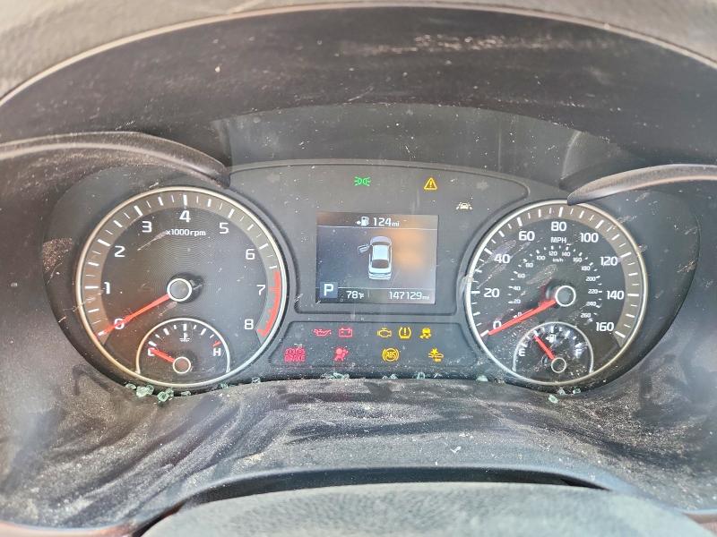 2019 Kia Optima VIN 5XXGT4L36KG370874 COPART salvage auction — SIDE, Ca - Salvage Certificate, sold $800 on 2026-07-08 (photo 9)