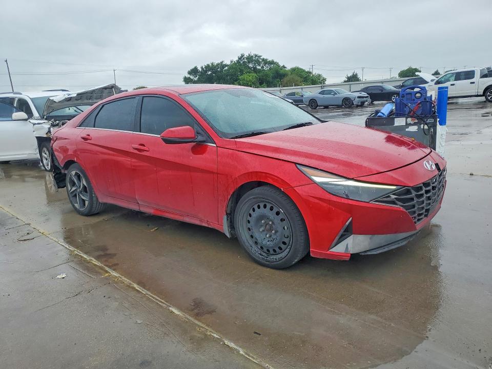 2023 Hyundai VIN 5NPLP4AG2PH116826 COPART salvage auction — FRONT END, Tx - Salvage Vehicle Title, sold $2,600 on 2026-07-27 (photo 4)