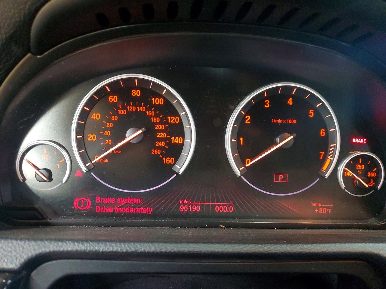 2013 BMW 5 Series VIN WBASN0C53DDW92610 COPART salvage auction — Mechanical, NC - DEALER ONLY CLEAN TITLE, sold $1,650 on 2026-07-01 (photo 9)