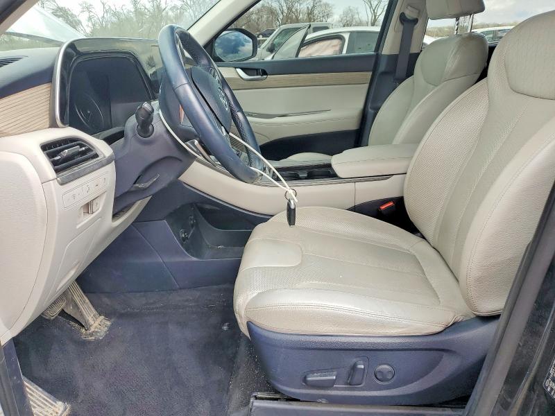2020 Hyundai Palisade VIN KM8R4DHE9LU144920 COPART salvage auction — FRONT END, IA - CERT OF TITLE-SALVAGE TITLE, sold $4,700 on 2026-07-10 (photo 7)
