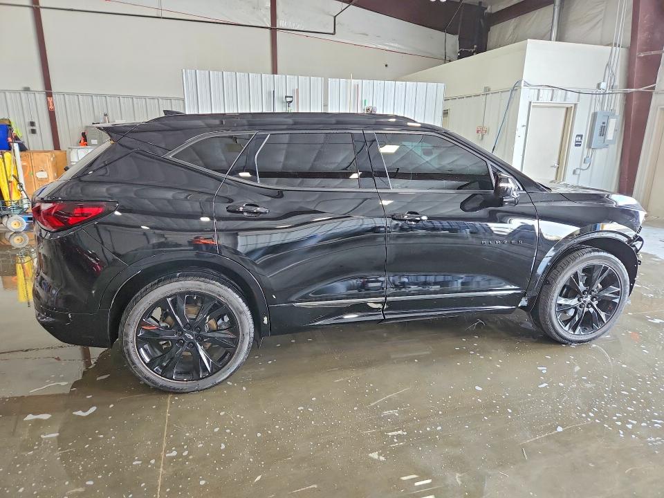 2021 Chevrolet Blazer VIN 3GNKBERS2MS586596 COPART salvage auction — FRONT END, Il - Salvage Certificate, sold $7,600 on 2026-07-27 (photo 3)