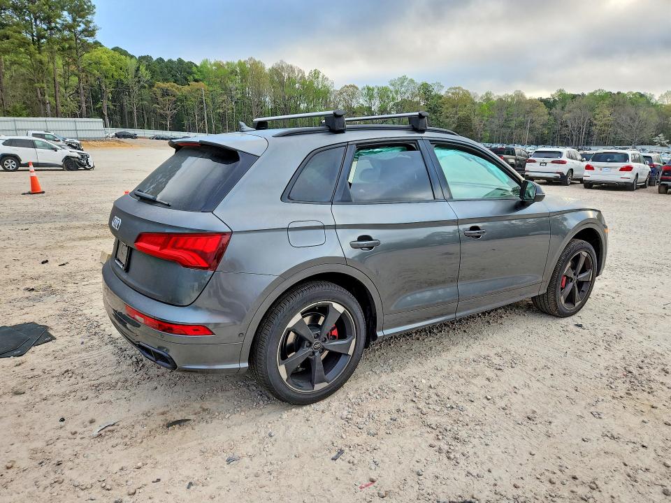 2019 Audi Sq5 VIN WA1C4AFY2K2080519 COPART salvage auction — SIDE, Nc - Salvage Certificate Of Title, sold $10,700 on 2026-07-24 (photo 3)
