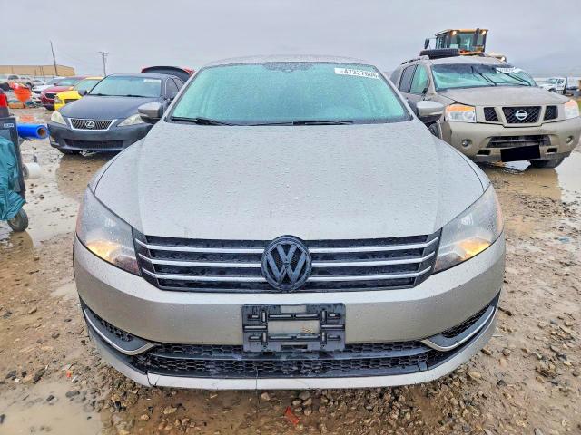 2014 Volkswagen Passat VIN 1VWAT7A31EC072308 COPART salvage auction — FRONT END, Ut - Salvage Certificate, sold $925 on 2026-07-02 (photo 5)