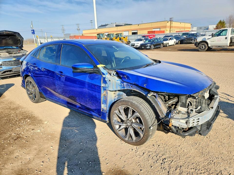 2017 Honda Civic VIN SHHFK7H49HU309868 COPART salvage auction — FRONT END, On - Permit Salvage, sold $4,200 on 2026-07-07 (photo 4)